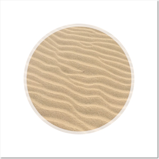 Sand Circle Wall Art by caseofstyle